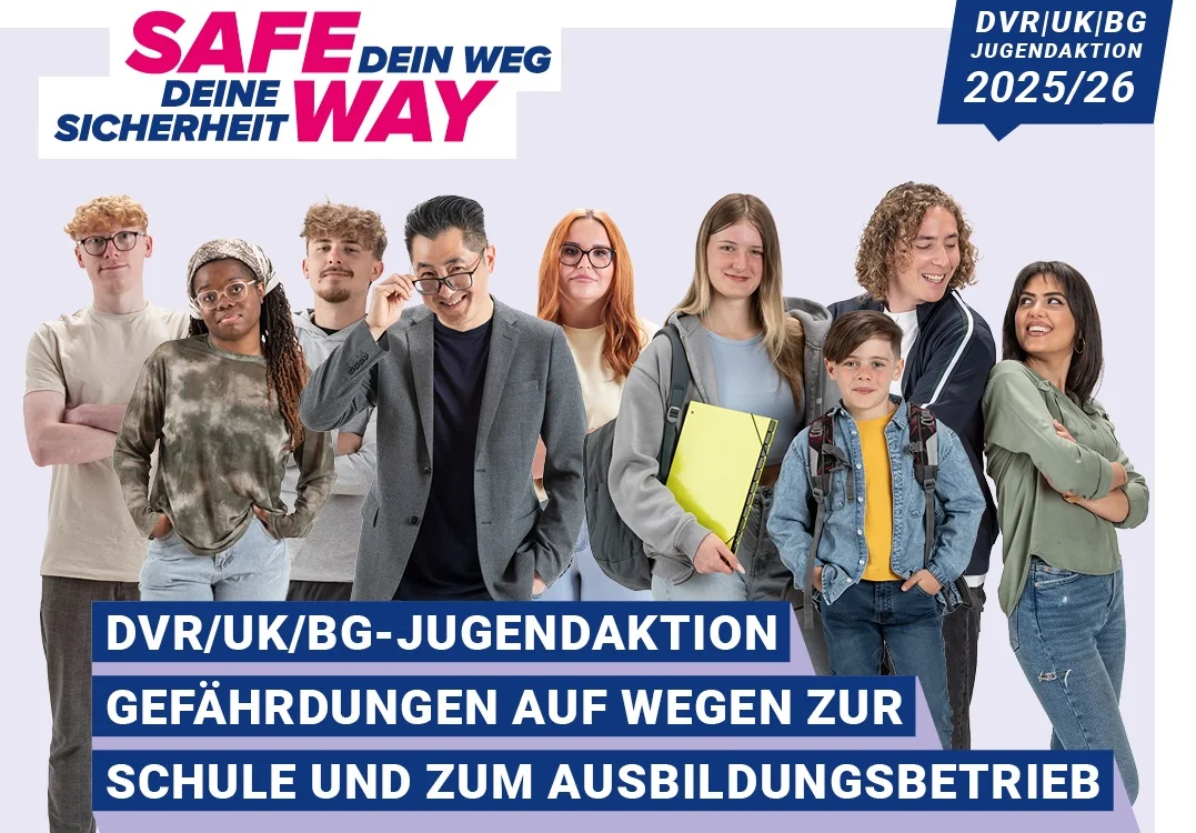 Banner der Kampagne safe-way